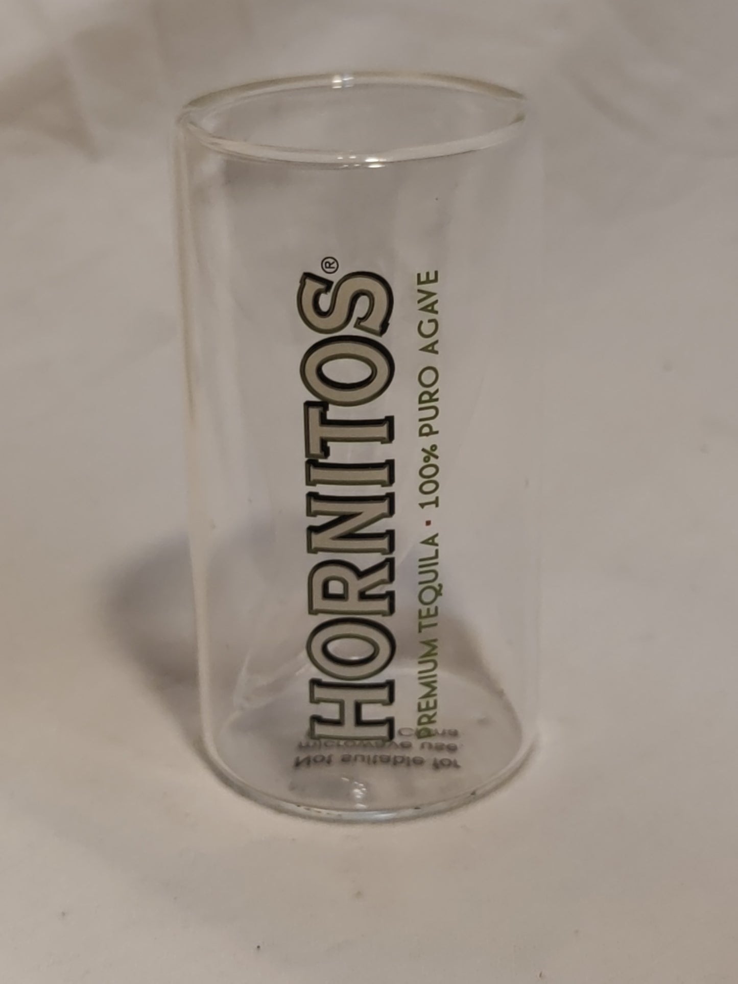 Hornitos Teqiila tall shot glass
