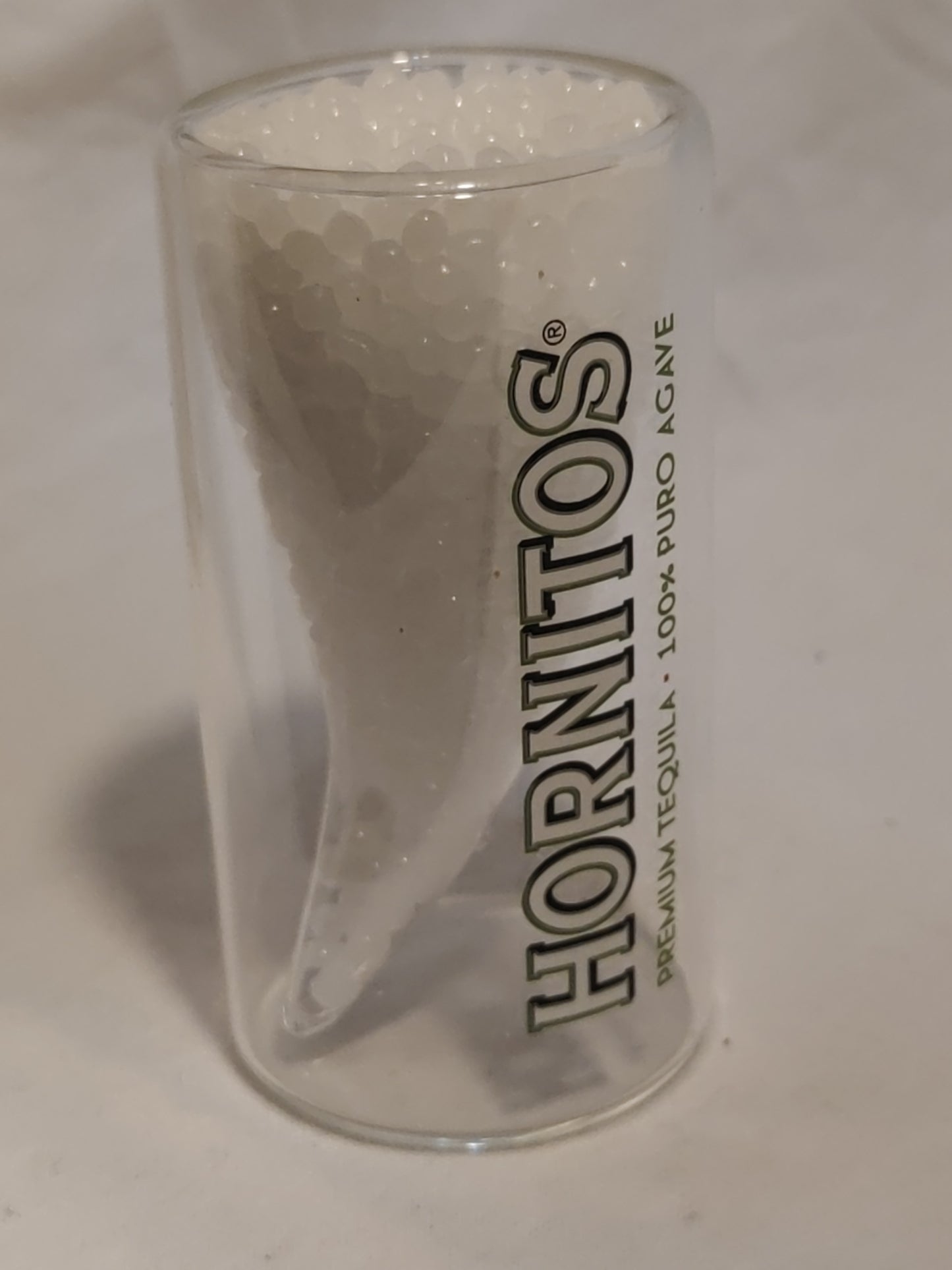 Hornitos Teqiila tall shot glass