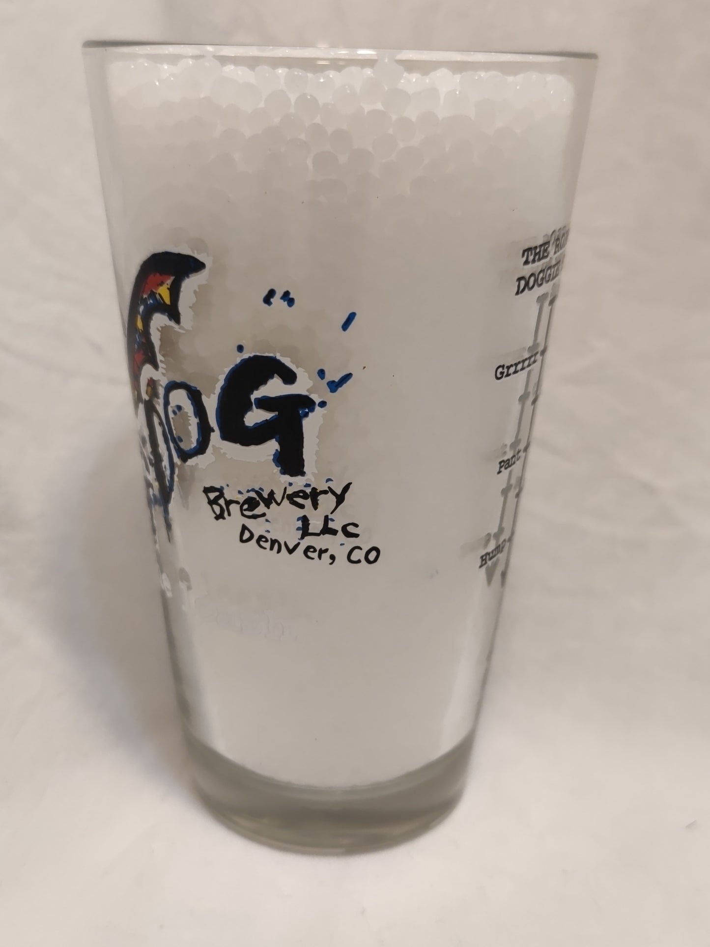 Flying Dog Brewing Pint Glass