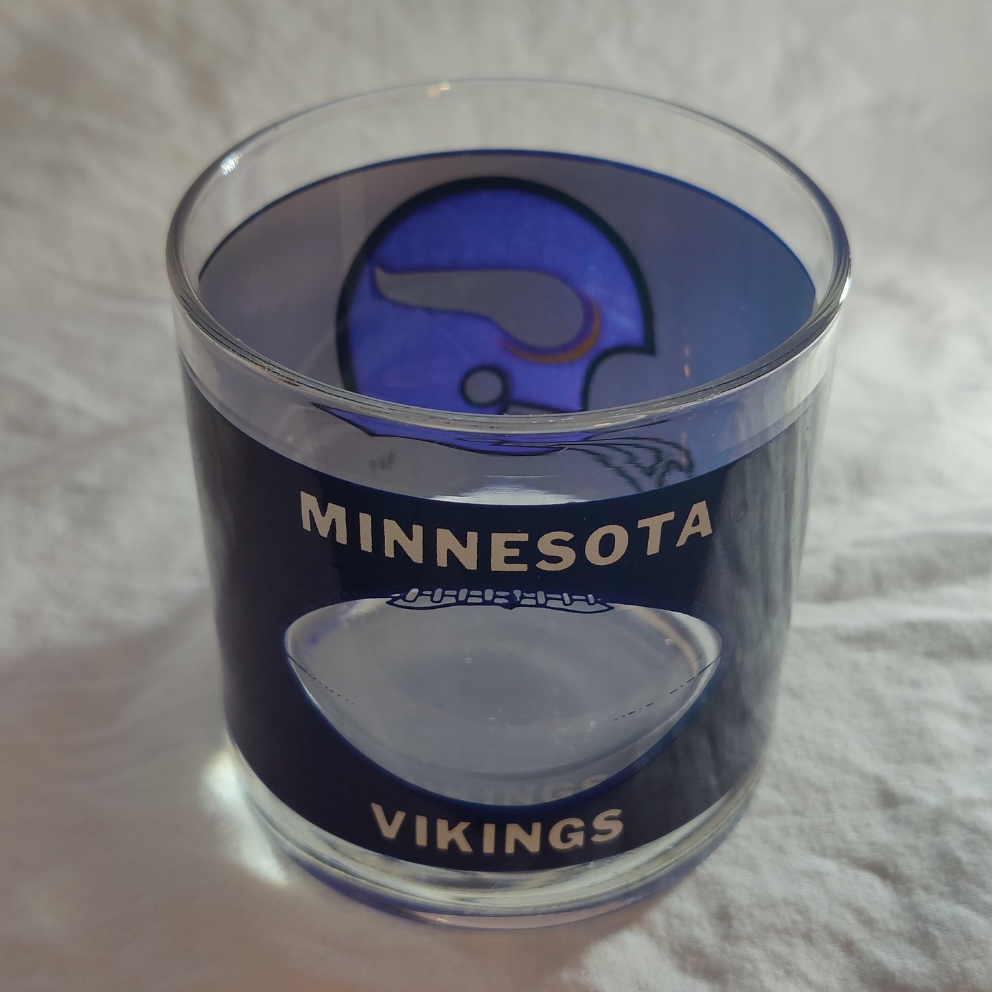 Minnesota Vikings See Through Cocktail Glass