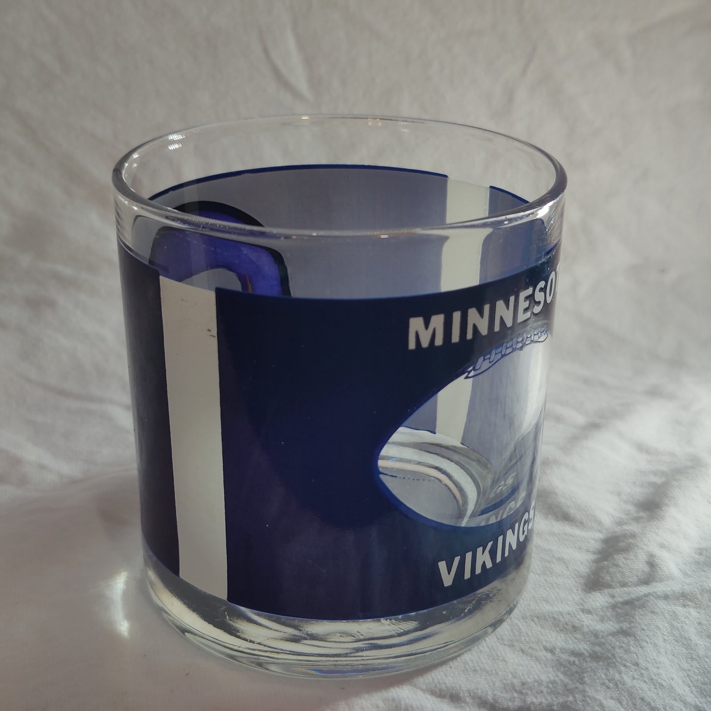 Minnesota Vikings See Through Cocktail Glass