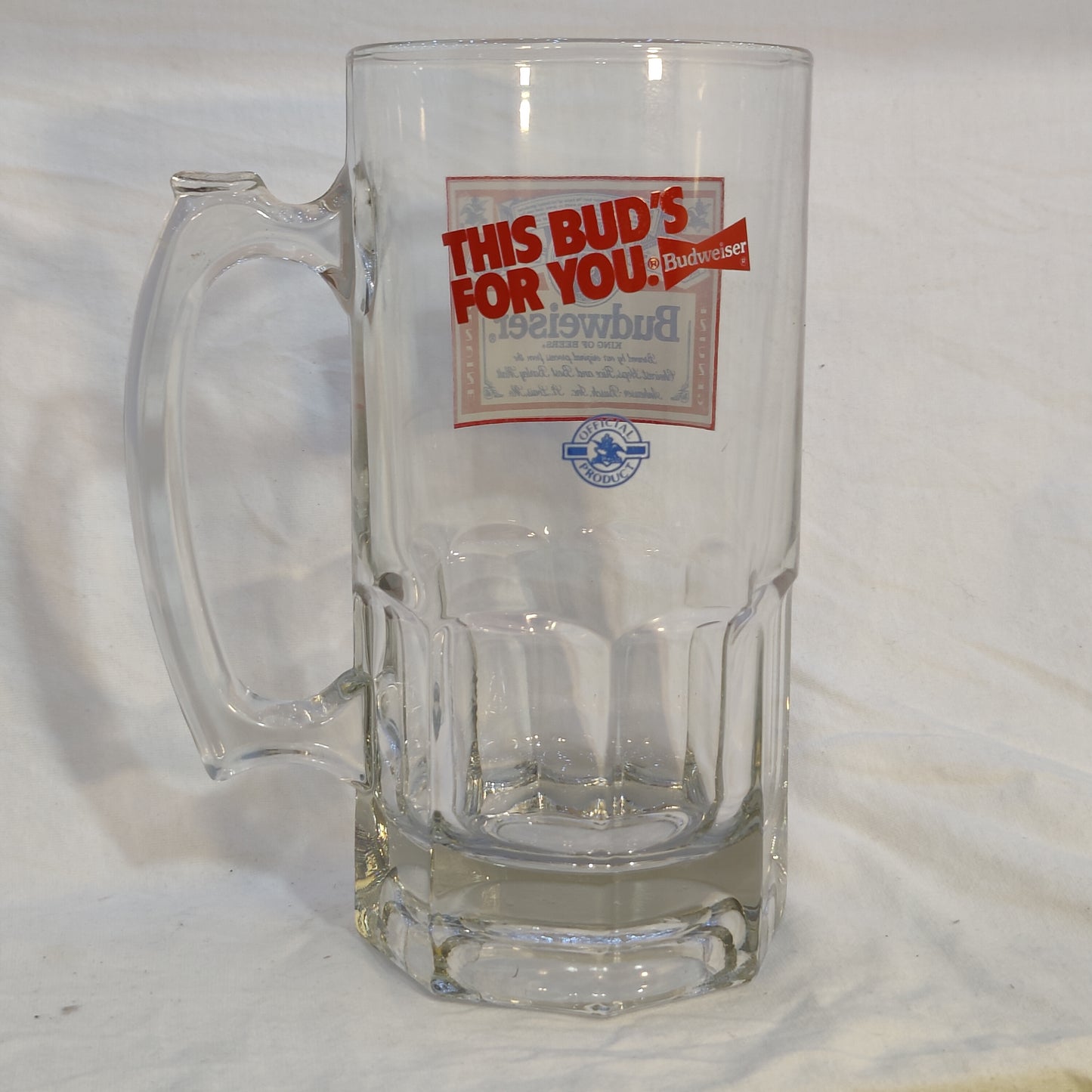 Budweiser Beer Mug