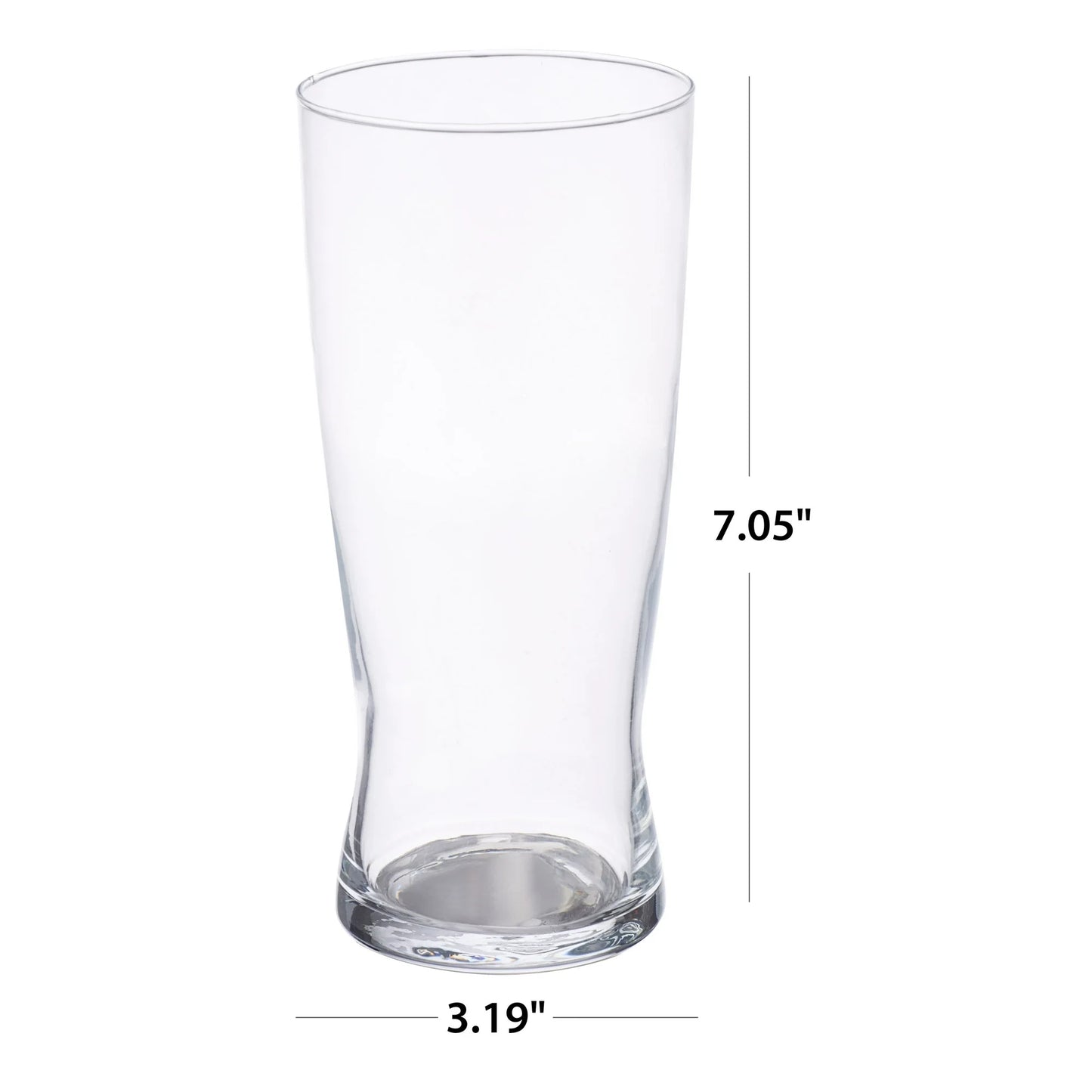 Blank Pilsner Beer Glass