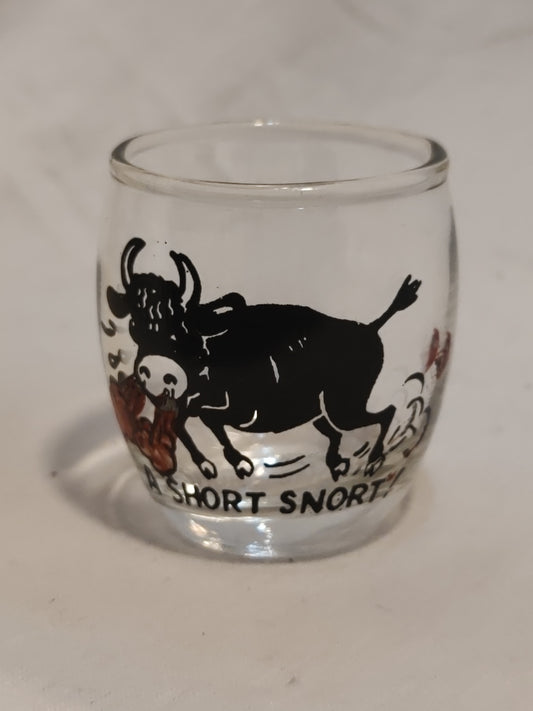 A Short Snort shot glass