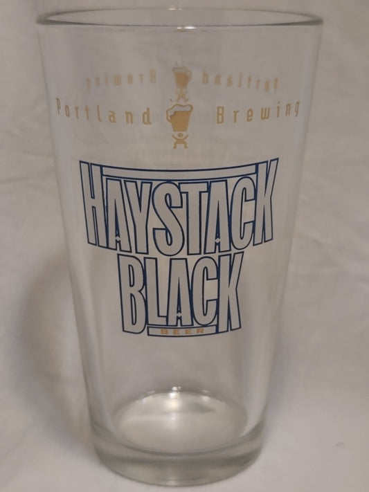Haystack Black - Portland Brewing Pint glass