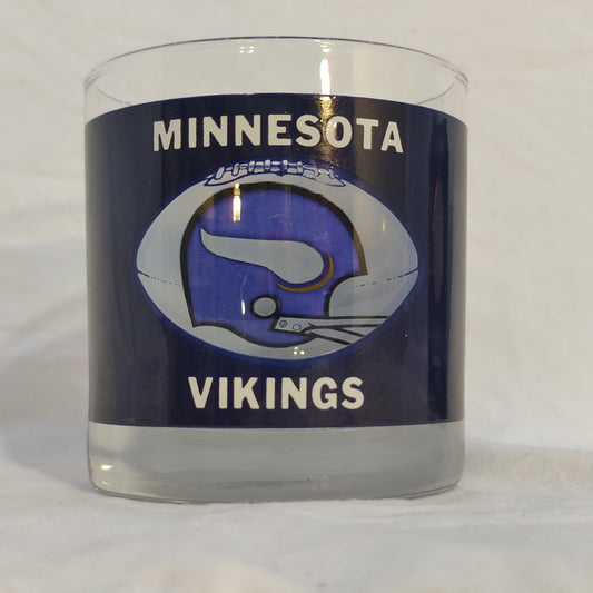 Minnesota Vikings See Through Cocktail Glass