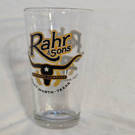 Rahr & Sons Brewing Company pint glass