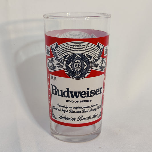 Budweiser Glass 12 oz.
