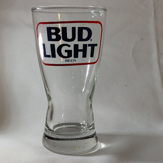 Bud Light Beer Glass
