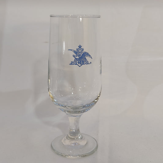 Anheuser-Busch Symbol Flute Beer Glass